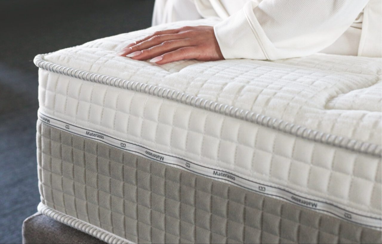 Detail antibakteriálneho matraca Materasso s prímesou propolisu a medu podporujúceho zdravý spánok